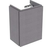 Geberit Xeno 2, meuble sous-lavabo 380x525x265mm, 1 porte, 500502431, Couleur: Gris Scultura Malamin Structure en bois - CM