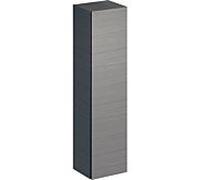 Geberit Xeno² - Hochschrank mit einer Tür und Innenspiegel 400x1700x351mm sculturagrau