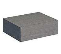 Geberit Xeno² armoire latérale 500507431 58x20x46,2cm, avec tiroir, gris structuré/scultura