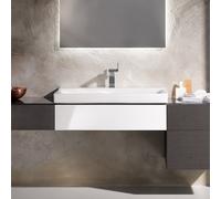 Geberit Lavabo mural Xeno² 500531011 90 x 48 cm Blanc KeraTect 1 trou pour robinetterie