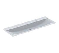 Geberit meuble lavabo Xeno² 500277001 140x48 cm, 2 trous, sans trop-plein, blanc alpine