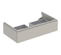 Geberit Armoire sous-lavabo Xeno 2 880 x 220 x 462 mm 1 tiroir Laqué gris mat