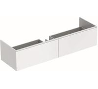 Geberit Armoire sous lavabo Xeno 2 500.347 1395×350×473 mm 2 tiroirs blanc 500.347.00.1