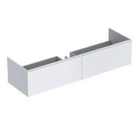 Geberit Xeno2 meuble sous-lavabo 2 tiroirs 139,5x47cm blanc mat 500.347.00.1