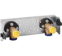 Geberit Gis traverse 461740001 pour Robinetterie mural 15,3 cm, avec deux raccordements d'eau