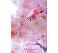 Gebetsmomente: Gebetstagebuch mit Kirschblütenzweig - kleine Blüten im sanften Licht - Notiere deine Anliegen & Gedanken mit Gott und praktiziere ... ausgewählte Bibelverse und eigene Notizen -