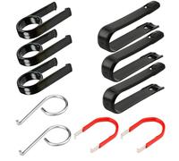 Gebildet 10 pièces Outil de Retrait de Couvercle de Boulon de Roue pour Voitures, 3+3+2+2 Ecrou de Verrouillage Universel de Voiture, Ecrou de Pneu, Extracteur de Capuchon Central, Pince à Epiler