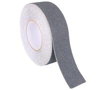 Gebildet 20m x 5cm Bande Antidérapante adhésive Forte Adhésif Ruban Autocollant Antidérapante pour Intérieur et Extérieur pour la Sécurité au Travail et la Maison, Bande Sécurité, Grise
