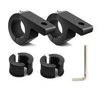 Gebildet 2pcs 19-30mm Support Barres de Toit Support de Lumiere LED Pinces A Barres de Roulement Collier de Serrage,pour Barre de Cage de Roulage pour Hors Route,SUV