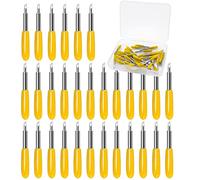 Gebildet 30pcs 30° Lames de Rechange pour Machines de Découpe de Vinyle (Jaune)