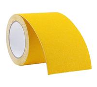 Gebildet Anti-Glissement, Ruban Adhésive Antidérapant, Bande Adhésive pour la Sécurité, Utiliser Intérieur et Extérieur (10cm × 10m,Jaune)