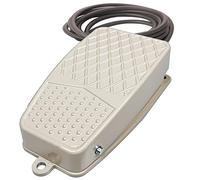 Gebildet Commutateur de Pédale de Pied Antidérapant Momentané, mains Libres 12V-24V-48V-230V/5A, SPDT NO NC Commutateur d’Alimentation