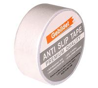 Gebildet Haute Adhérence Bande Anti-Glissement, Ruban Adhésive Antidérapant, Bande Adhésive pour la Sécurité, Utiliser Intérieur et Extérieur (Transparent, 5cm x 10m)