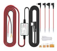 Gebildet Kit de câblage pour caméra de Tableau de Bord, kit de Fil Dur USB de Type C 12V-24V à 5V avec Protection Basse Tension 320cm, Chargeur de caméra de Tableau de Bord de Voiture