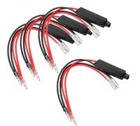 Gebildet Lot de 4 résistances pour Clignotants de Moto 12 V 10 W 10 Ω Adaptateur Flash Fix Erreur LED pour Moto (Y-063)