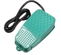 Gebildet Métal 12V-24V-48V-230V/5A Commutateur de Pédale de Pied Antidérapant Momentané Commutateur de Pied mains Libres avec Câble de 100CM, Commutateur D'alimentation Commande de Machine SPDT NO NC