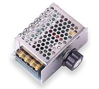 Gebildet Moteur Thermostat Contrôleur Régulateur de Tension Electronique AC SCR Contrôle de Vitesse Puissance Régulateur de Chaleur Gouverneur Gradateur Thyristor Haute Puissance (220VAC 4000W)