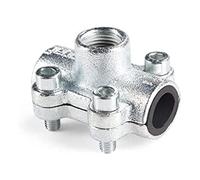 Gebo Collier de réparation 1" pour tuyaux en acier – correctif de fuite – Raccord femelle 3/4" BSP