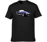 geboan AC Cobra Car Shelby Cobra Mens Black T-Shirt