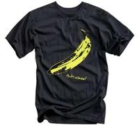geboan Andy Warhol Banana T-Shirt Black