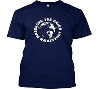 geboan Brian Jonestown Massacre Tour Logo New Custom Mens Black T-Shirt Navy Blue