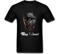 geboan Men's Eric Prydz Cirez D Poster T Shirt Black