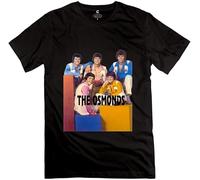 geboan Men's The Osmonds T-Shirt Black