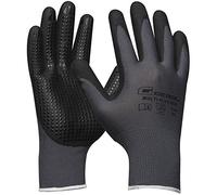 Gebol 709677 Gants de travail multi Flex Eco | Taille 9 (L) | Polyester, revêtement en nitrile avec noppen| 1 Paire, L, Lot de 2