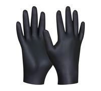 GEBOL Confortables 709632 einweghandschuh Nitrile-Ultra Strong, Noir, Taille XL : 80 pièces