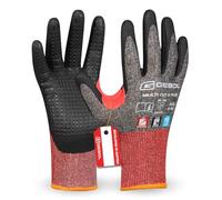 Gebol Multi Cut D Plus | Taille L (Gr 9) | Gants de protection fins contre les coupures avec revêtement doux | Gants de protection avec picots | Gants de travail tactiles, lavables et durables | pour