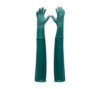 Gebol Nymphea | 1 paire | Taille XL (taille 10) | Gants de jardin pour étang et piscine | Imperméable avec manchette extra longue | Gant de protection chimique avec meilleure sécurité de préhension |