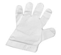 Gebol Praktimax Lot de 100 gants jetables | Taille universelle | Suspension en carton pour un retrait facile | Gants de protection en plastique adaptés à la main gauche et droite | Imperméables |