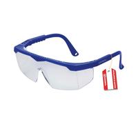 Gebol Safety Kids - Lunettes de protection en matériau léger et résistant aux rayures - Lunettes pour enfants extra légères avec branches réglables - Idéales pour aider au bricolage - Bleu