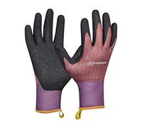 Gebol Tilia | 1 paire | Taille XS (taille 6) | Gants de jardin avec fonction tactile en matériau recyclé | Revêtement hydrofuge et oléophobique | pour femme | Violet