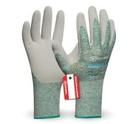Gebol Upcycled Strong Gants de travail durables en plastique recyclé Sensation optimale du bout des doigts Avec revêtement en caoutchouc naturel Pour homme Taille XXL (taille 11) Vert foncé 1 paire