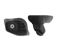 GEBONE 1 paire de roulettes de rechange pour roue de valise YF-05#, Noir , Wheel diameter is about 40 mm, Bricolage