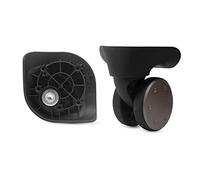 GEBONE 1 paire de roulettes de rechange pour roue de valise YF-W134S#, Noir , Wheel diameter is about 50 mm, Bricolage