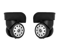 GEBONE YF-W009L# Roues de rechange universelles en PVC pour valise à roulettes, Noir , Wheel Diameter is about 60 mm, Bricolage