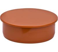 Gebr. Ostend. Kunststoffe GmbH Bouchon de manchon KG DN 160, orange, PVC dur, tube canal