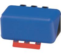 GEBRA Boîte de rangement de sécurité SecuBox - Mini bleu - 4117100