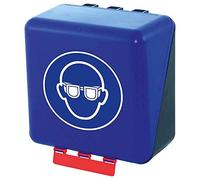 Gebra Boîte SECU Midi Standard pour protection des yeux Bleu