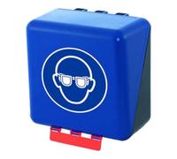 Gebra Boîte SECU Midi Standard pour protection des yeux Bleu