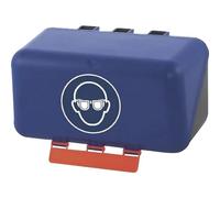 Gebra Boîtier de montage SECU Mini Standard pour protection oculaire Bleu