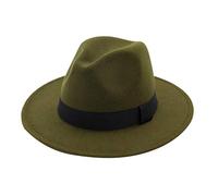 Gebrüder Casquette pour homme et femme - Large bonnet avec boucle de ceinture réglable - Chapeaux d'extérieur pour homme - Rayures, Vert armée., taille unique