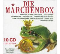 Gebrüder Grimm - Die Märchenbox erzählt die schönsten deutschen Märchen: Rapunzel, Hänsel und Gretel, Rotkäppchen, uvm.