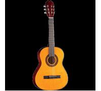 EKO GUITARS - CS-5 Natural, Guitare Classique de la Série Studio 3/4, Table, Éclisses et Fond en Agathis, Manche en Acajou, Touche en Roupanà d’Amérique du Sud, Couleur Natural