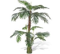 Gecheer Arbre palmier artificiel Cycas 150 cm