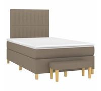 Gecheer Ensemble de meubles de salle de bain 3 pièces Blanc ancien 37 x 34 x 110 cm