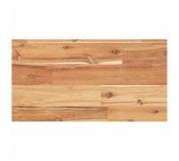 Gecheer Plancher, pour table, étagère, plateau pour étagère, en bois massif d'acacia, marron foncé, 60 x 20 x 2 cm, plateau de cuisine, plateau en bois, étagère pour bibliothèque, étagère en bois