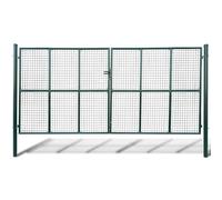 Gecheer Porte en maille de jardin 415 x 225 cm / 400 x 175 cm, clôtures décoratives pour jardin, clôtures décoratives pour jardin, clôtures de jardin et écrans de protection, Type 1